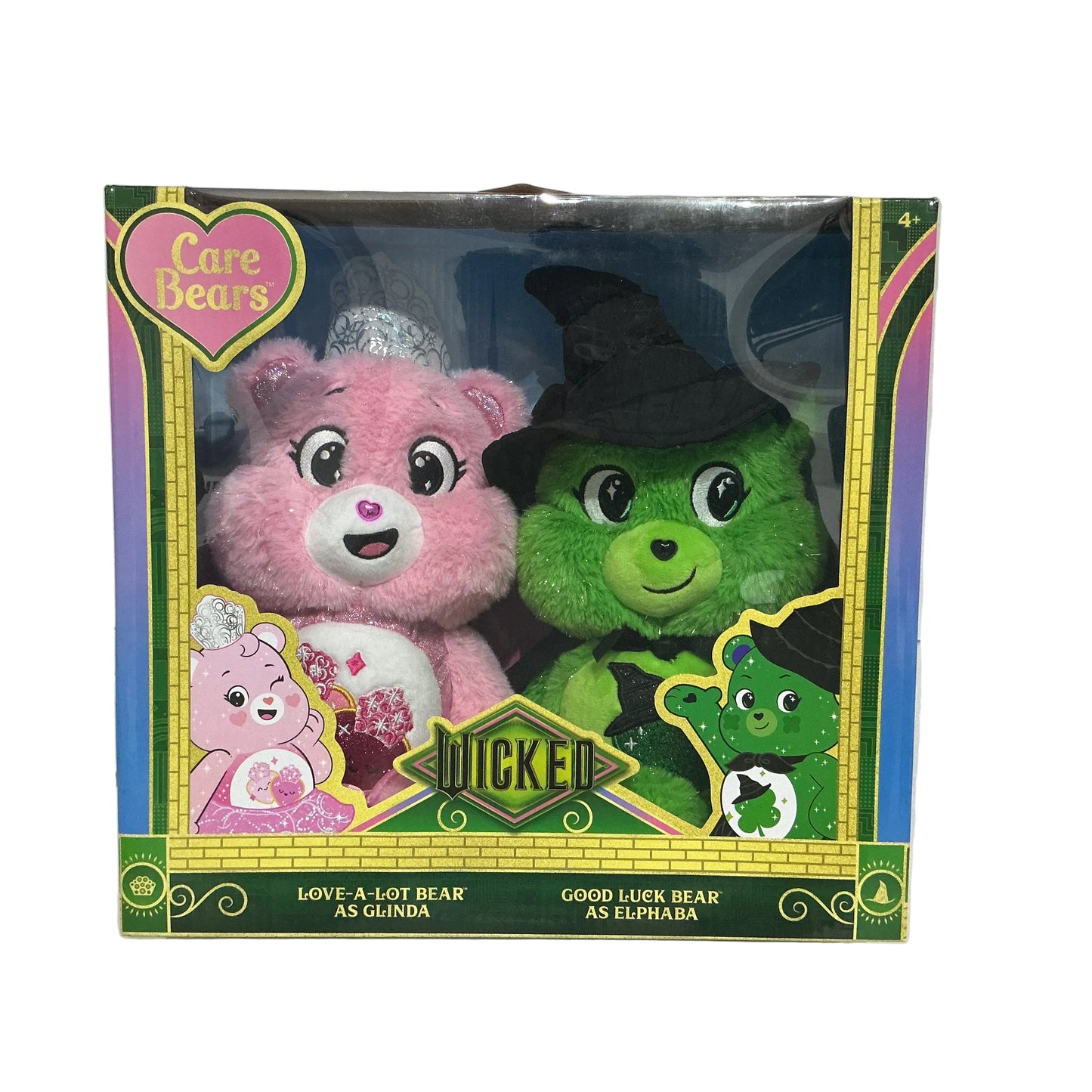 CARE BEARS X WICKED 2 PCS SET