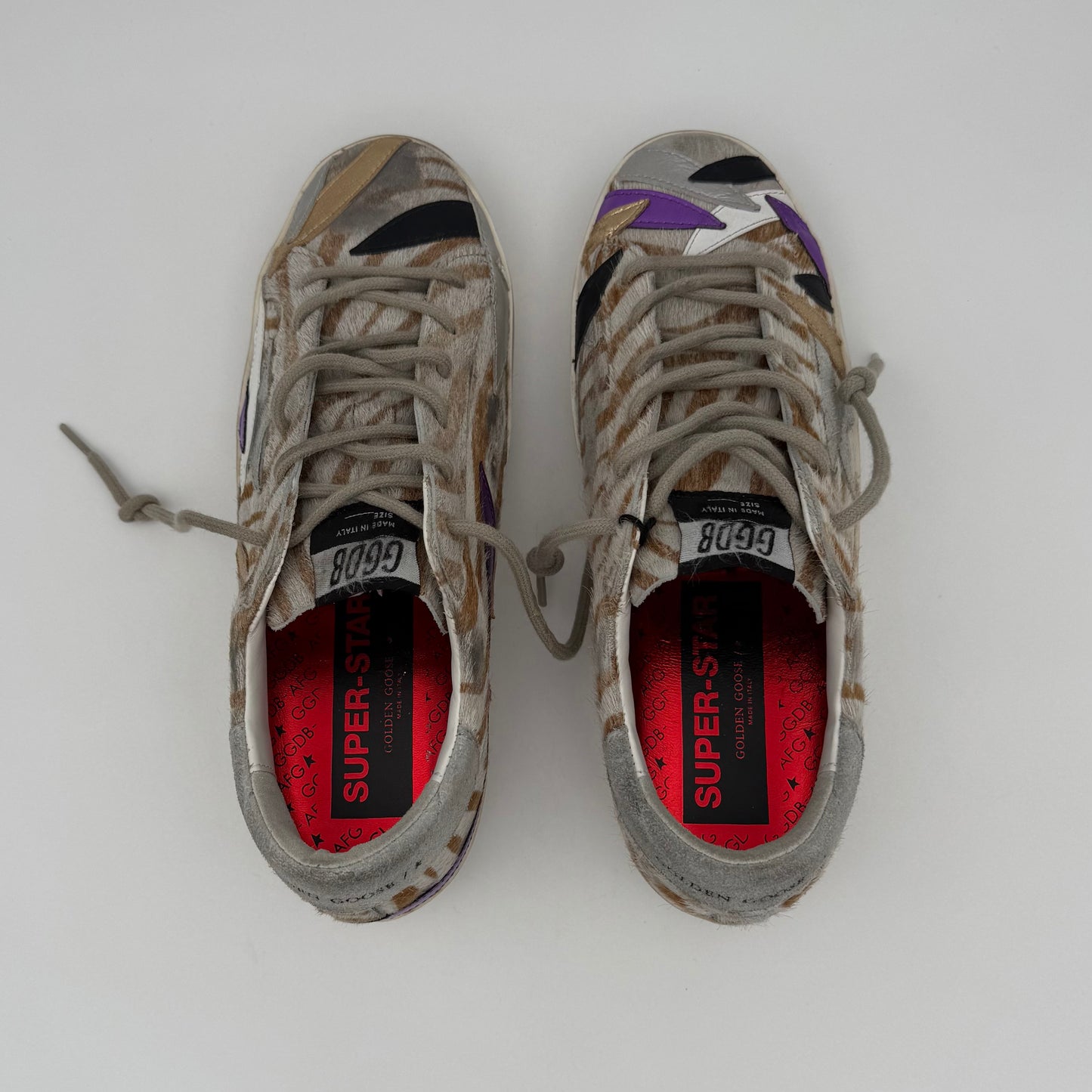 Golden Goose Super Star Zebra