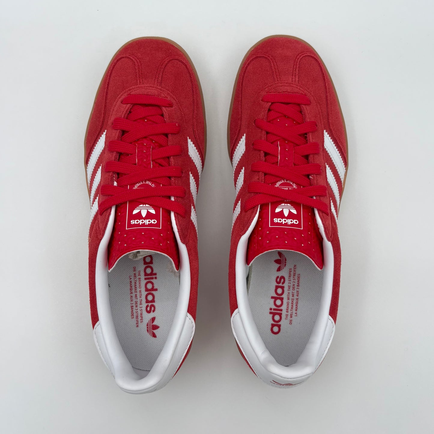 Adidas Gazelle Indoor en escarlata