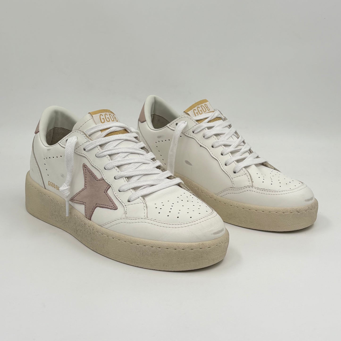 Golden Goose Ballstar 2 White Pink