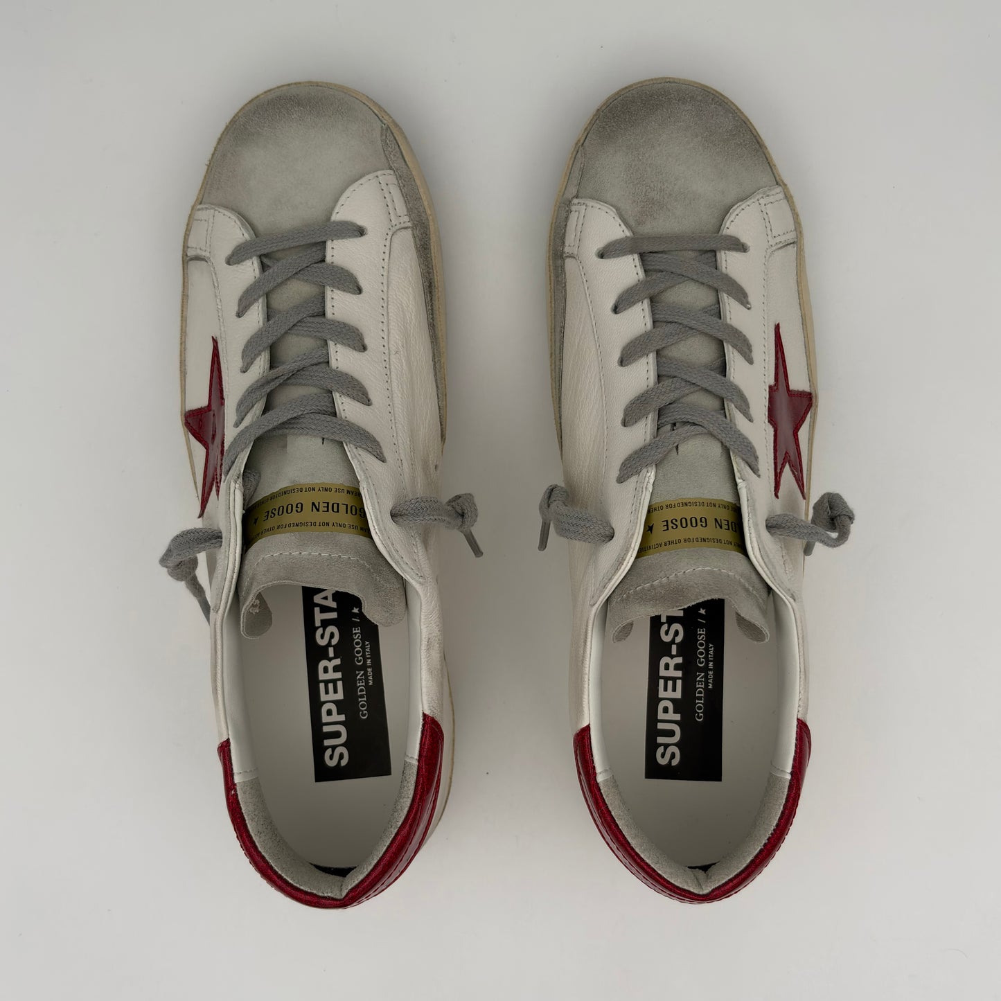 Golden Goose Súper Star White Red