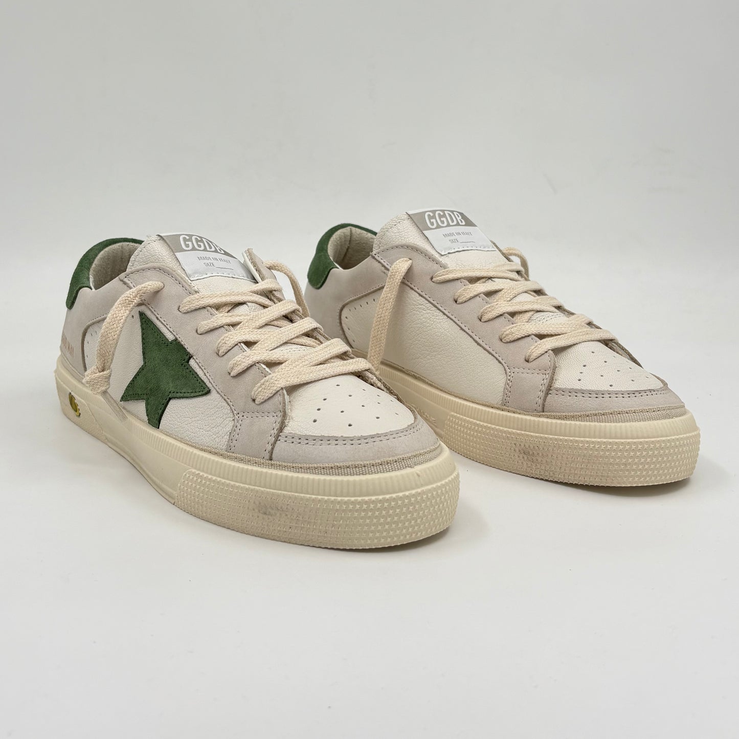 Golden Goose May White Green