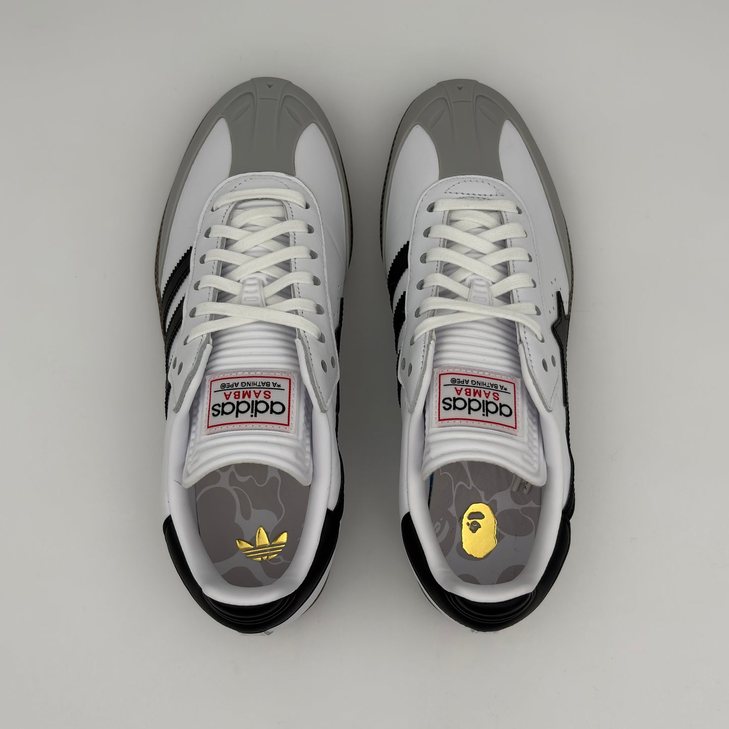Adidas Samba Bape White Black