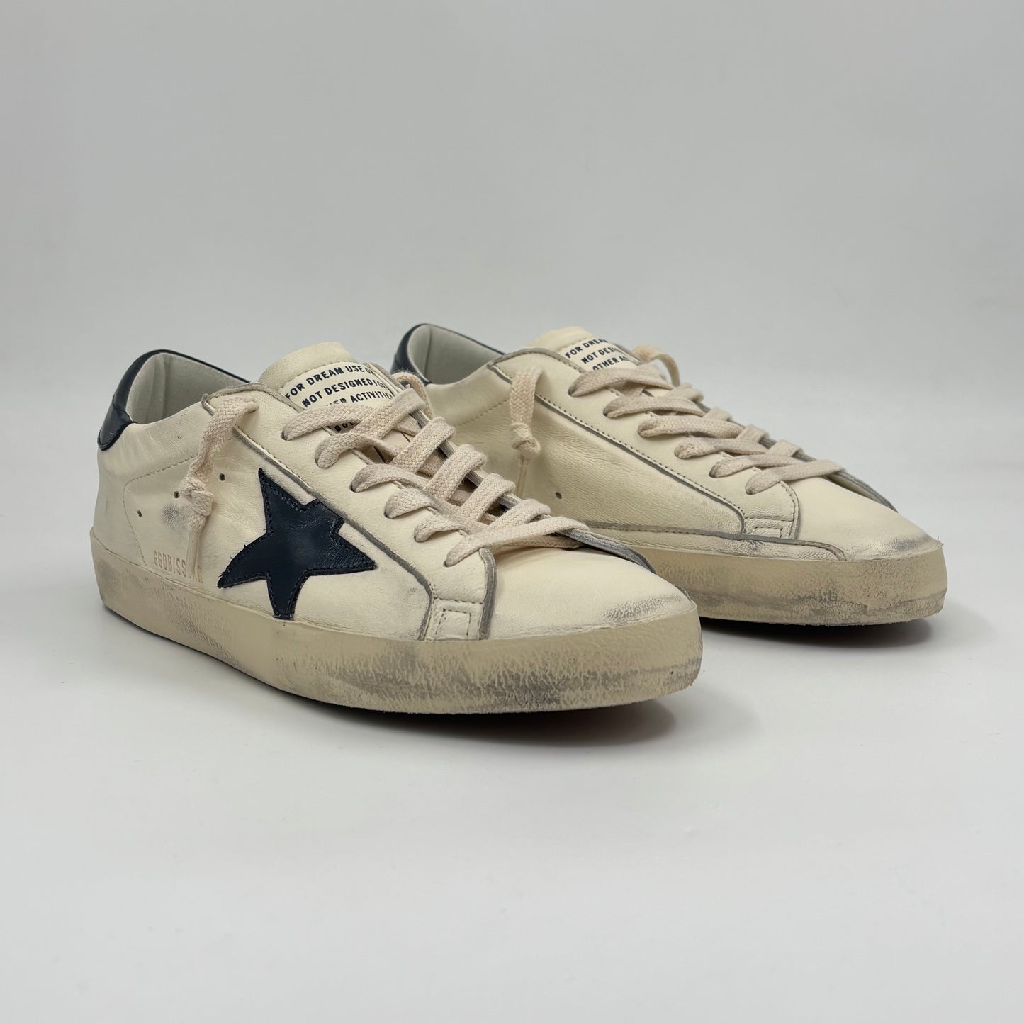 Golden Goose Super Star Beige Night Blue