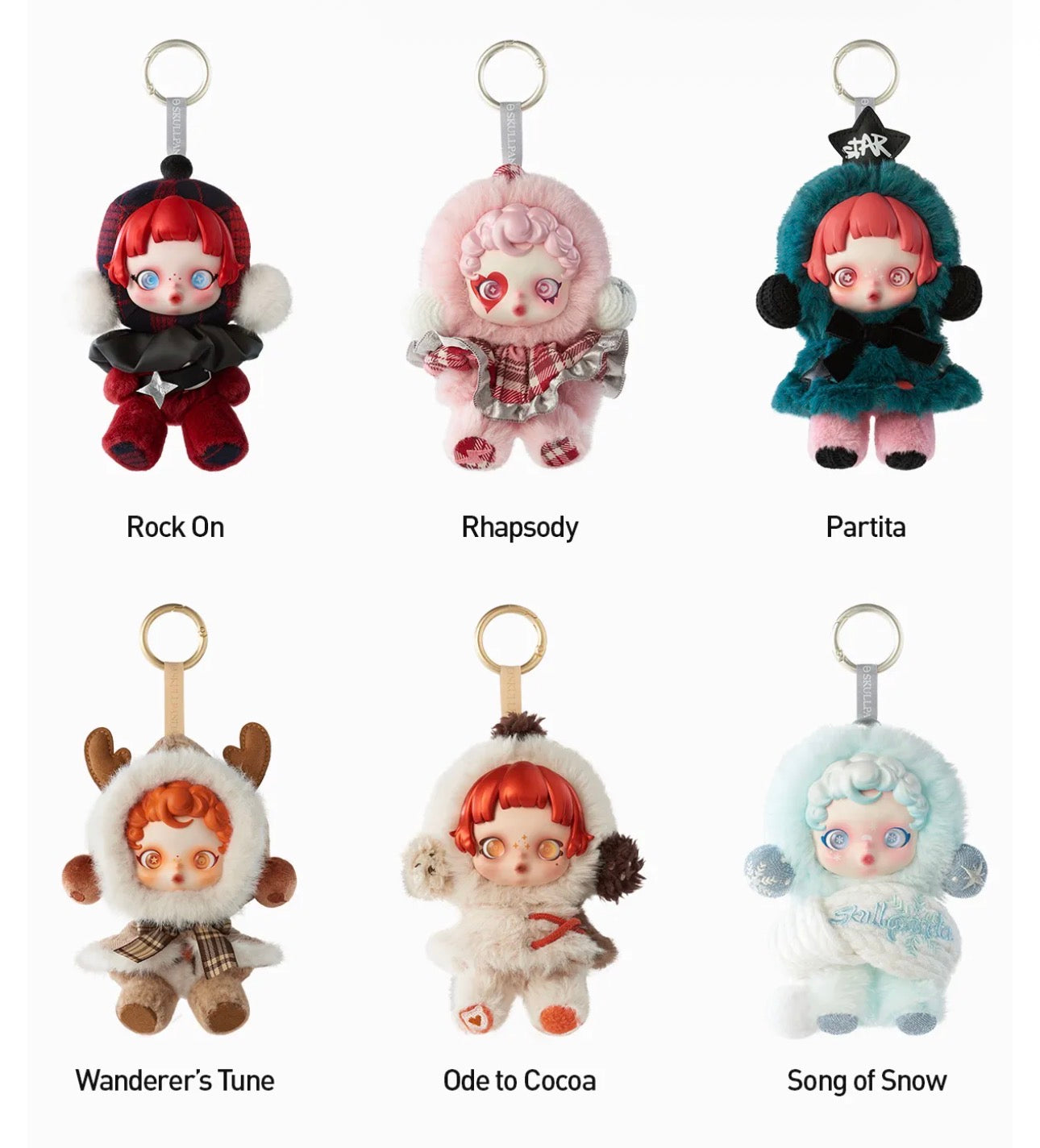 SKULLPANDA PLUSH (WINTER SYMPHONY SERIES)