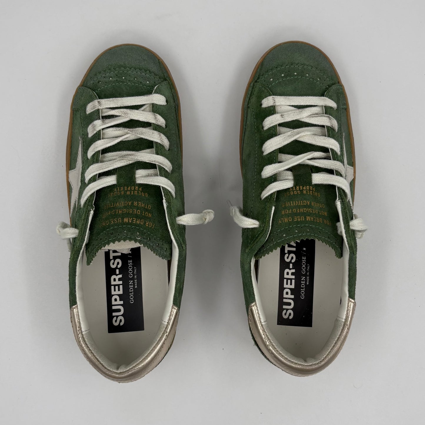Golden Goose Super Stars Green