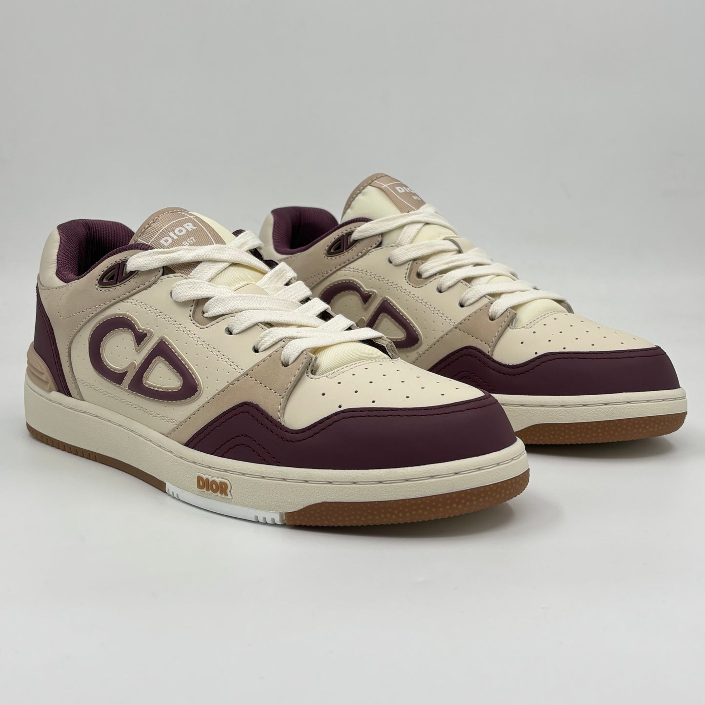 Dior B57 Low Burdeos Cream