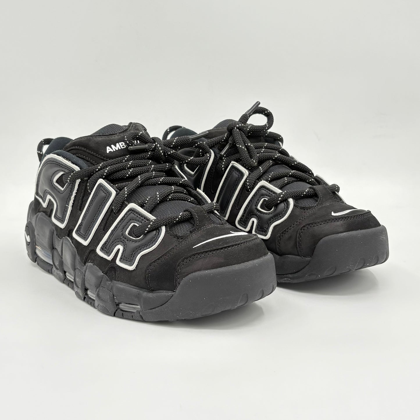 Nike Air More Uptempo Low AMBUSH Black (Pre-owned 9/10)