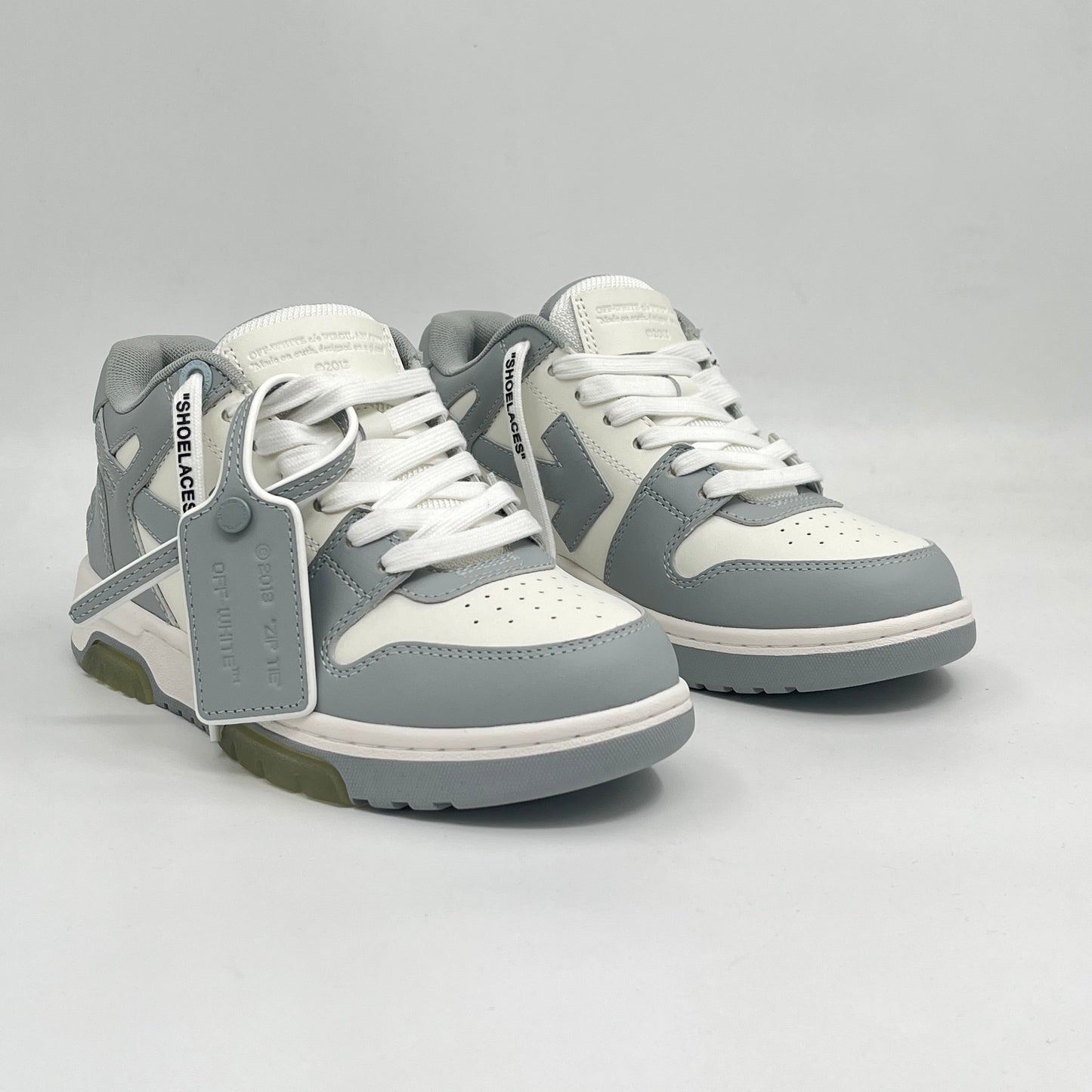 Off White “OOO” White Grey