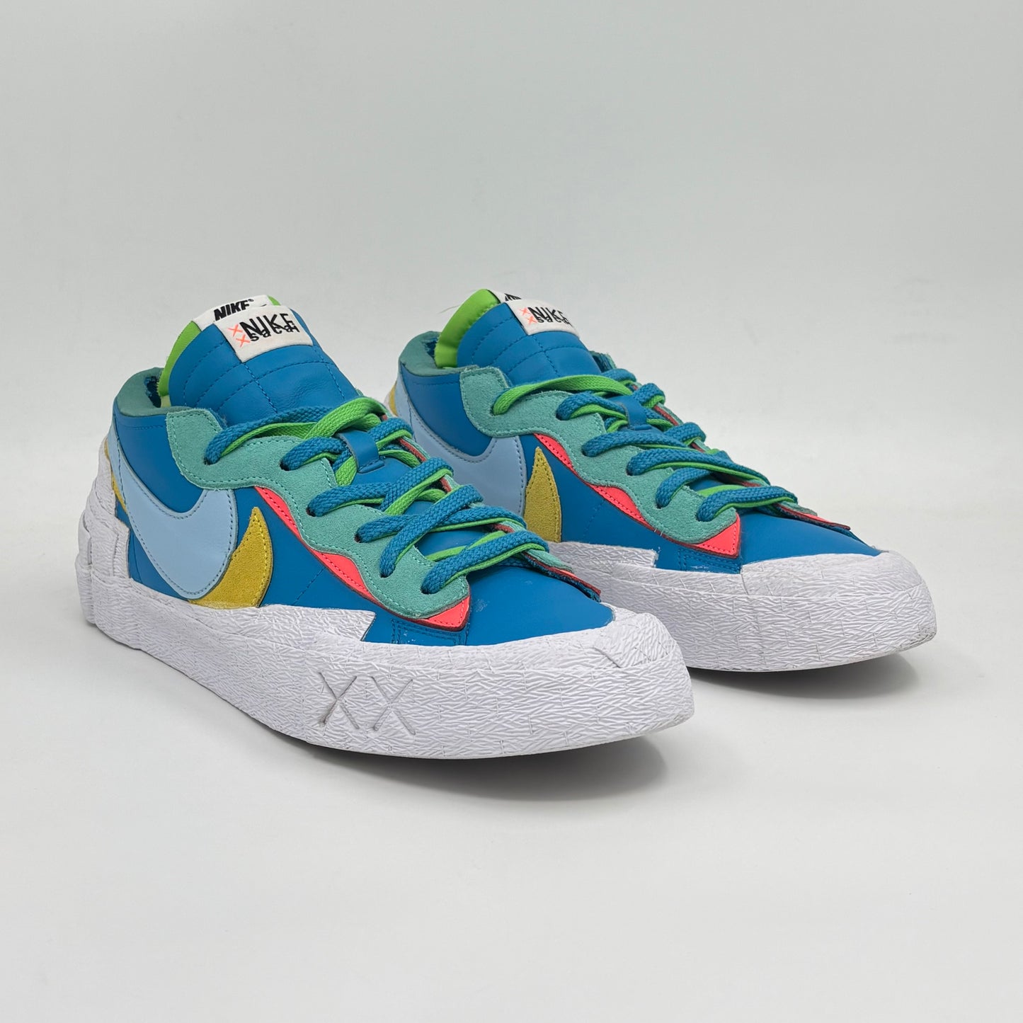 Nike Blazer Low sacai KAWS Neptune Blue (Pre-owned 9/10 No Box)