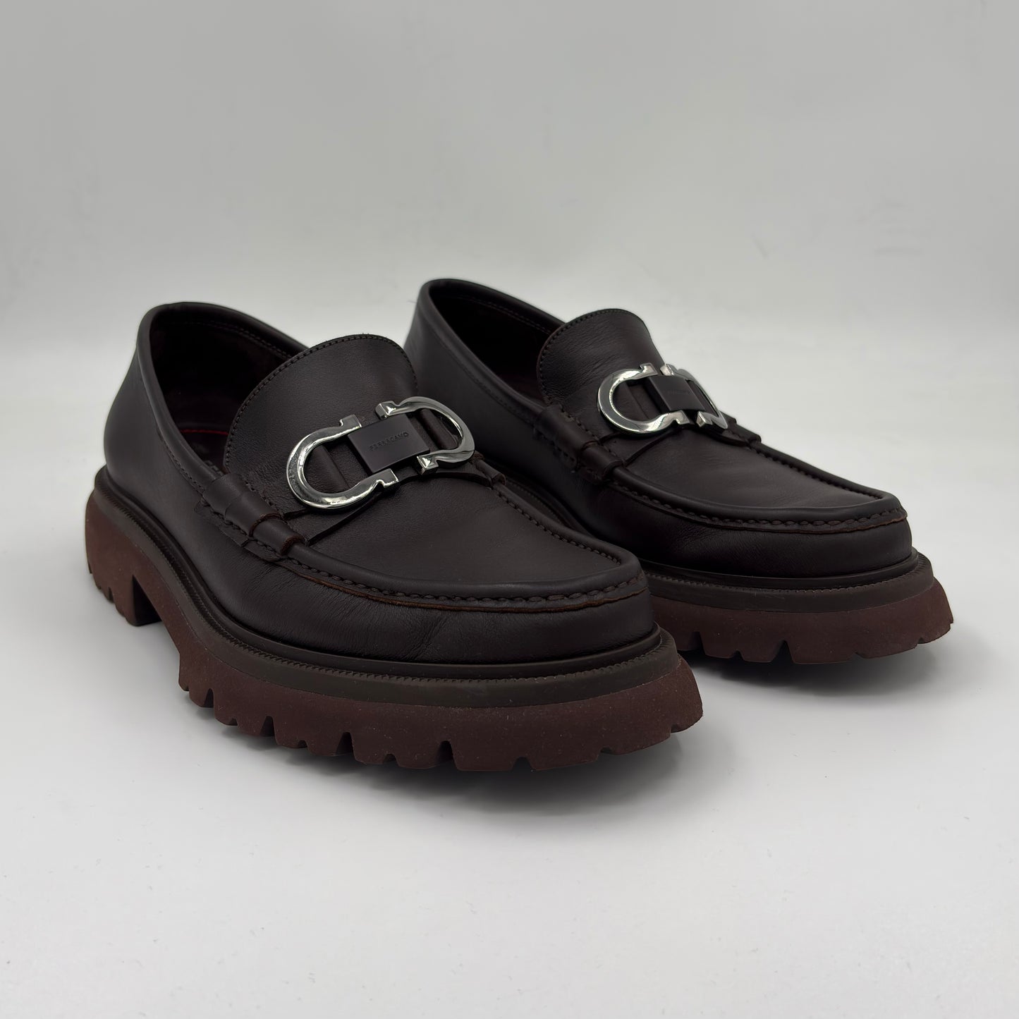 Ferragamo mocasines Cocoon (Pre-owned condición 8.5/10)
