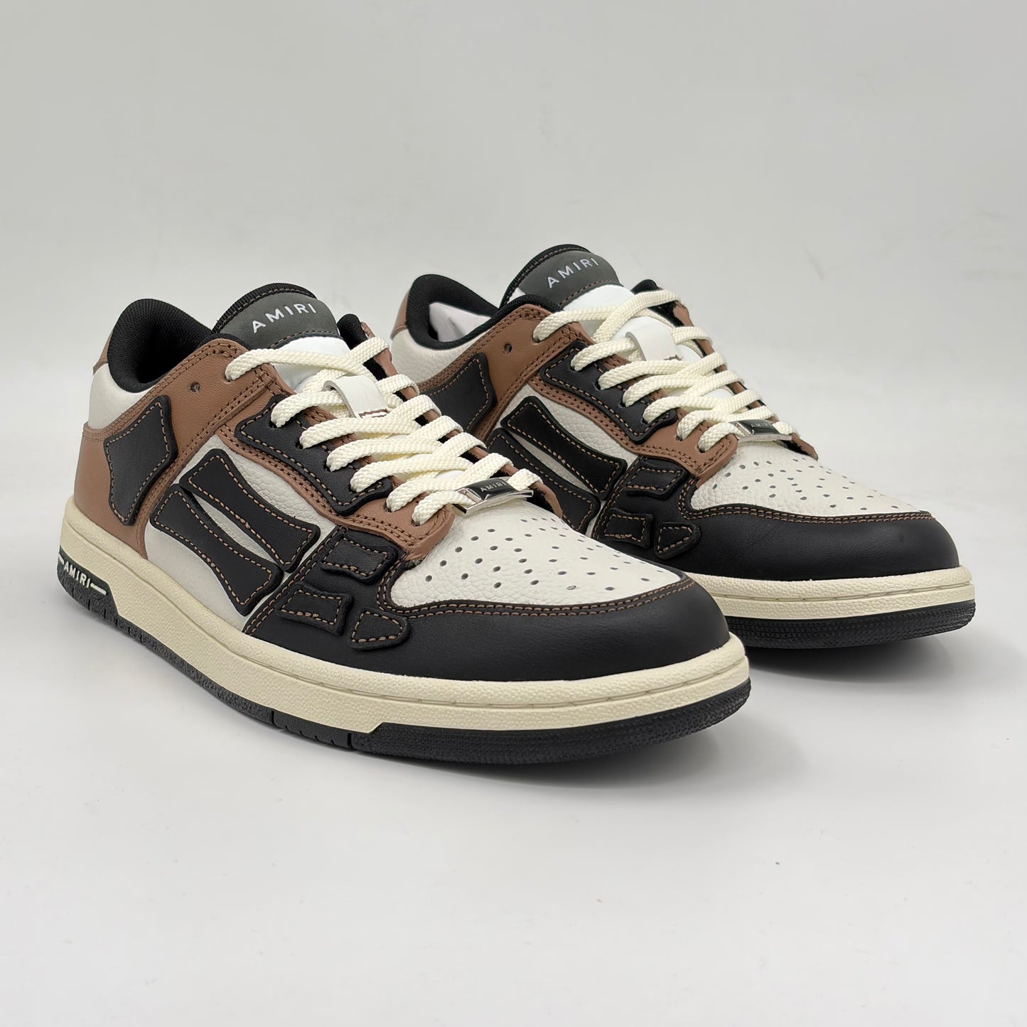 Amiri Skel Top Low Black/Brown