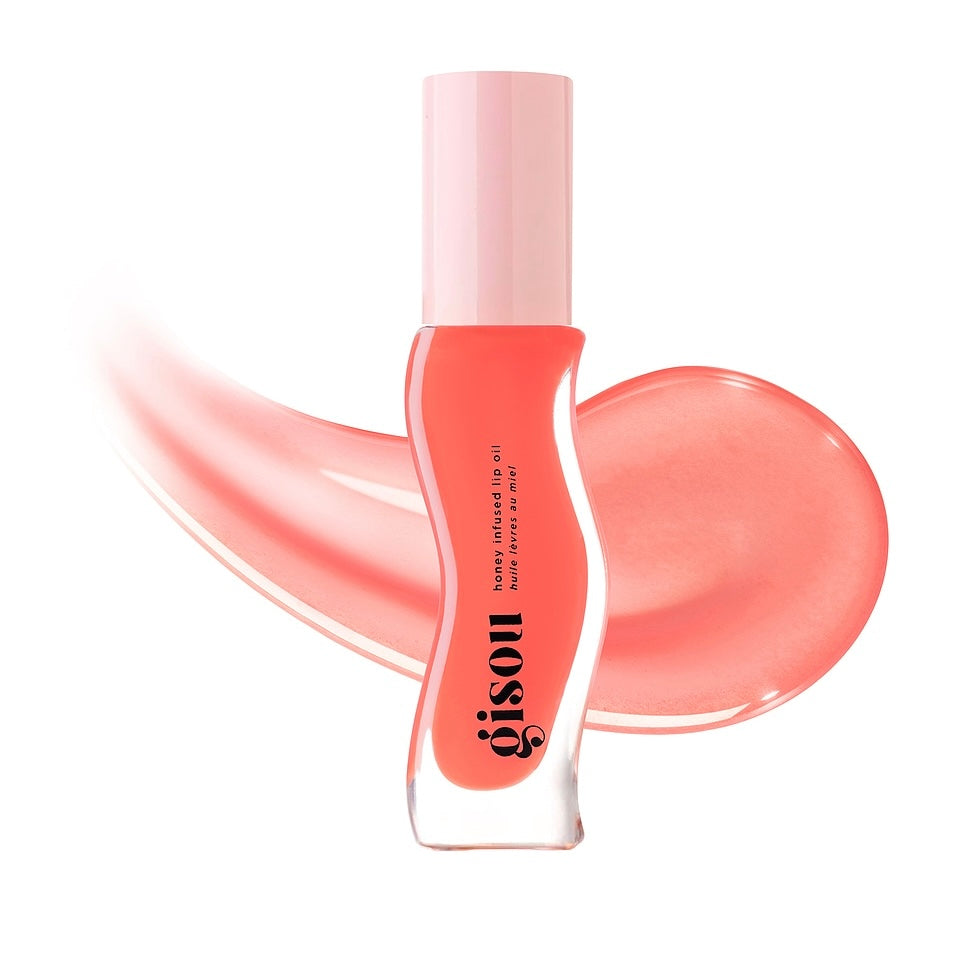Gisou Lip oil honey infused (Bee-Llini Peach)
