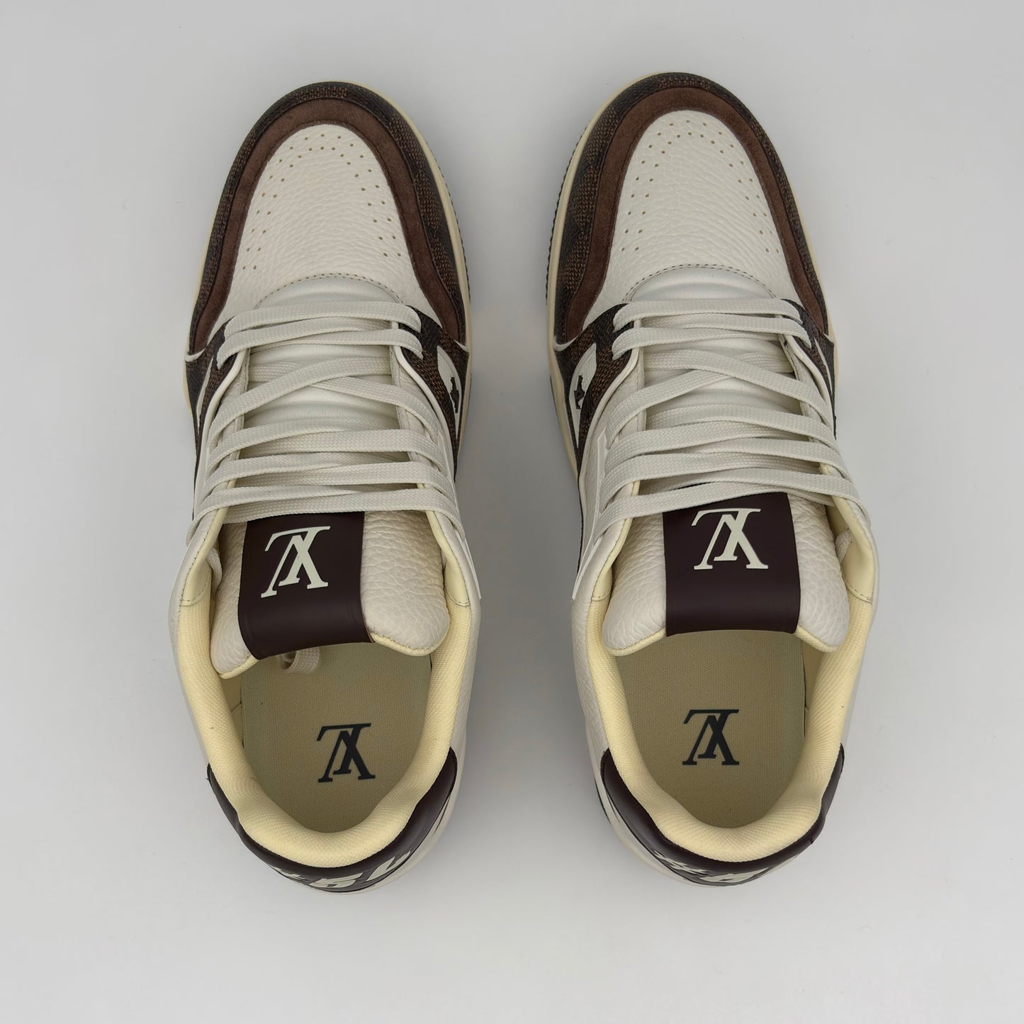 Louis Vuitton LV Trainer
White Moka Brown