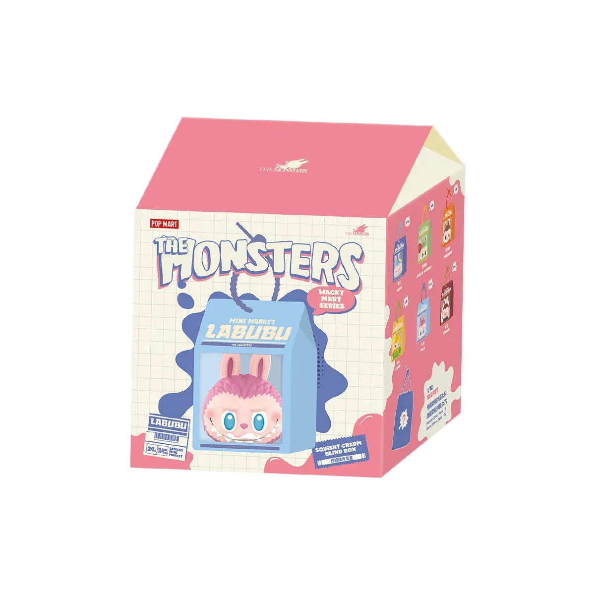 THE MONSTERS SQUISHY CHARM (WACKY MART SERIES)