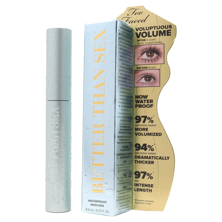 Too Faced Better Than Sex Waterproof Mascara