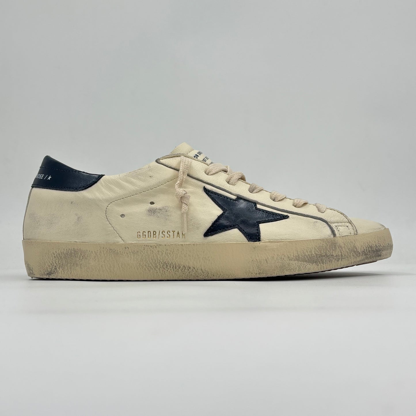 Golden Goose Super Star Beige Night Blue