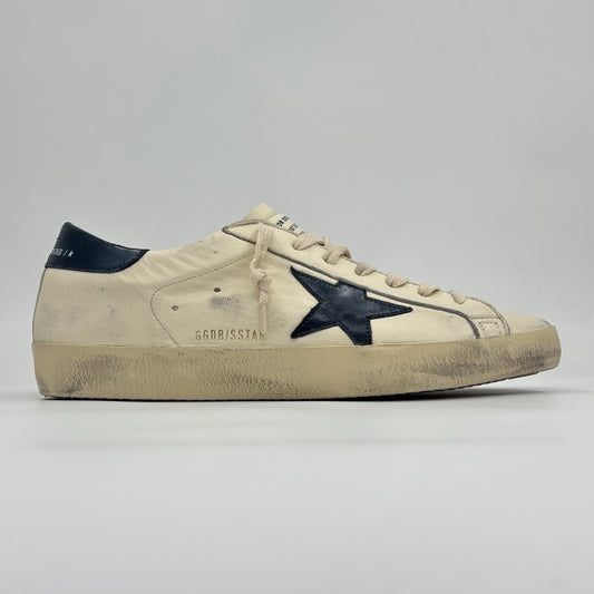 Golden Goose Super Star Beige Night Blue