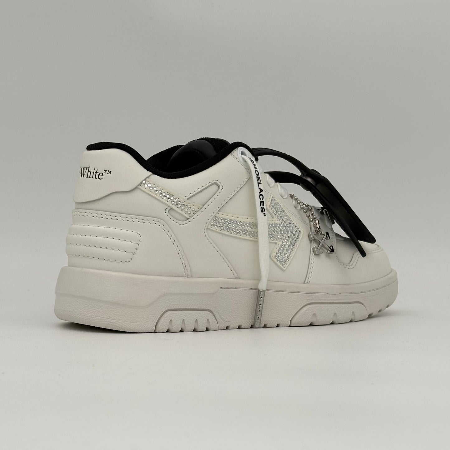 Off White Out Of Office          Crystal Embellished Leather