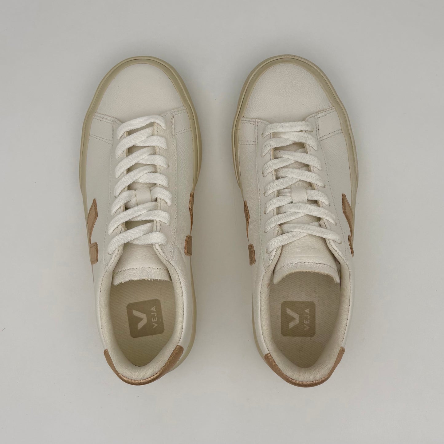 Veja Campo ChromeFree White Rose Gold