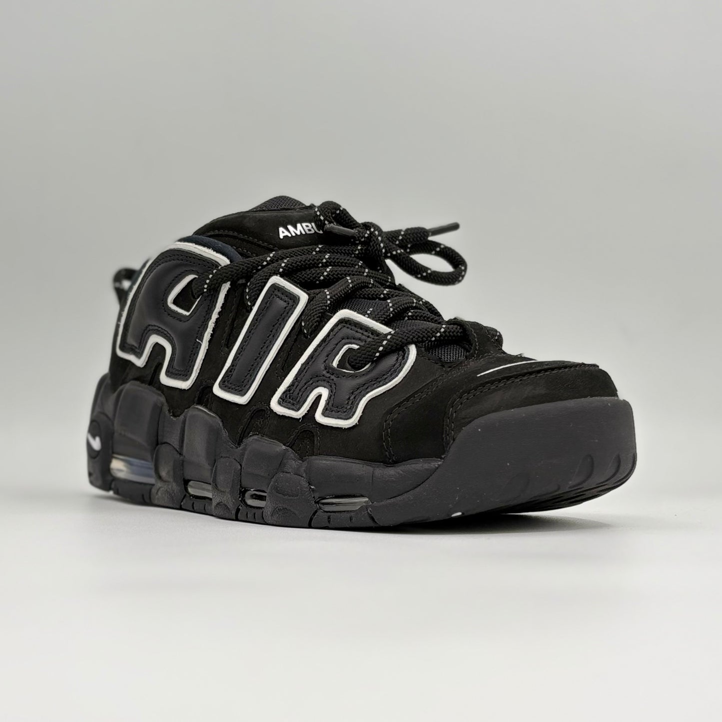 Nike Air More Uptempo Low AMBUSH Black (Pre-owned 9/10)