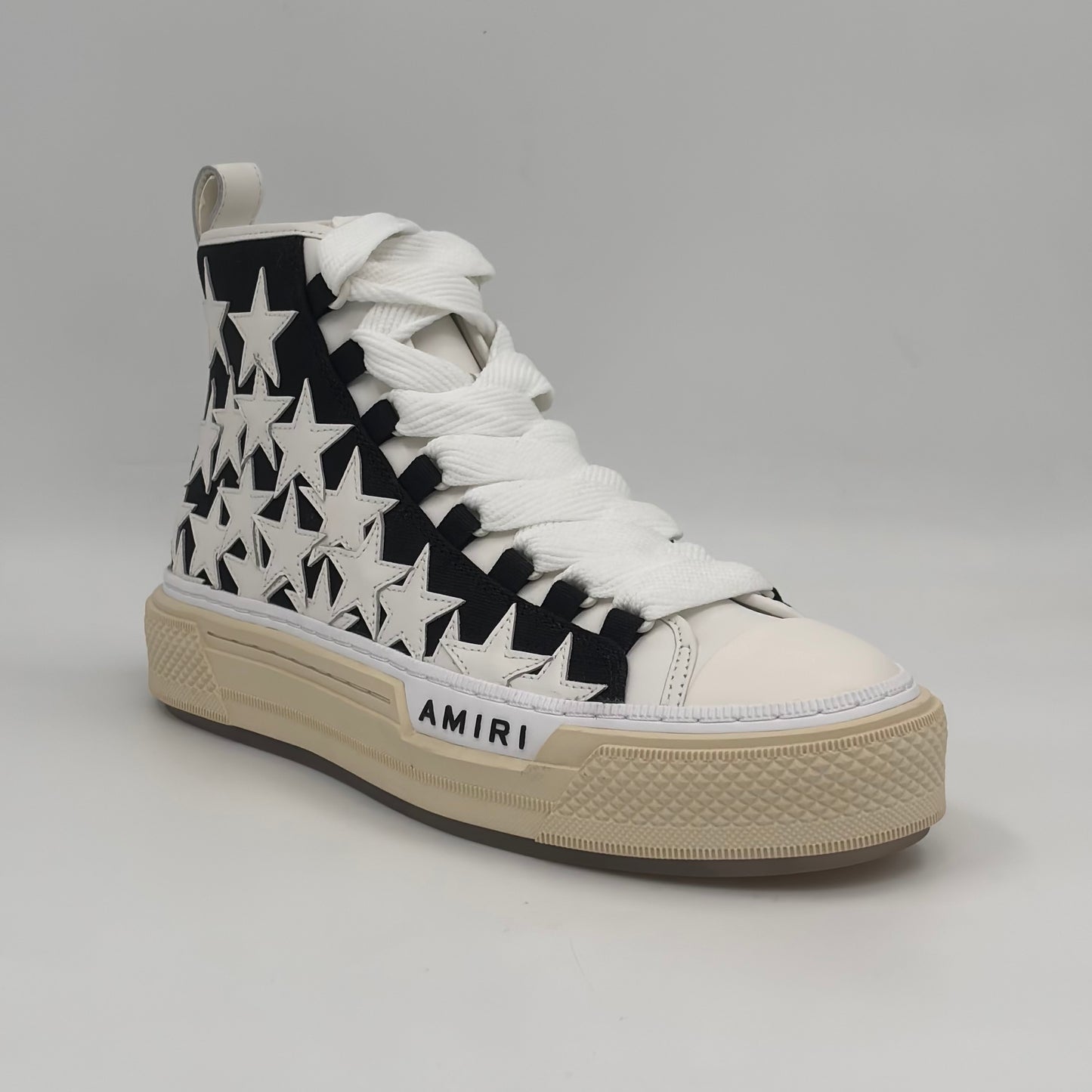 Amiri Stars Court High Black White