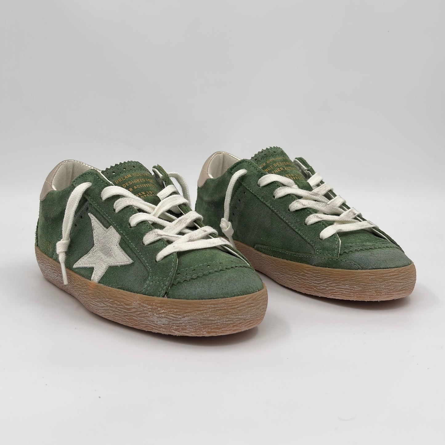 Golden Goose Super Stars Green