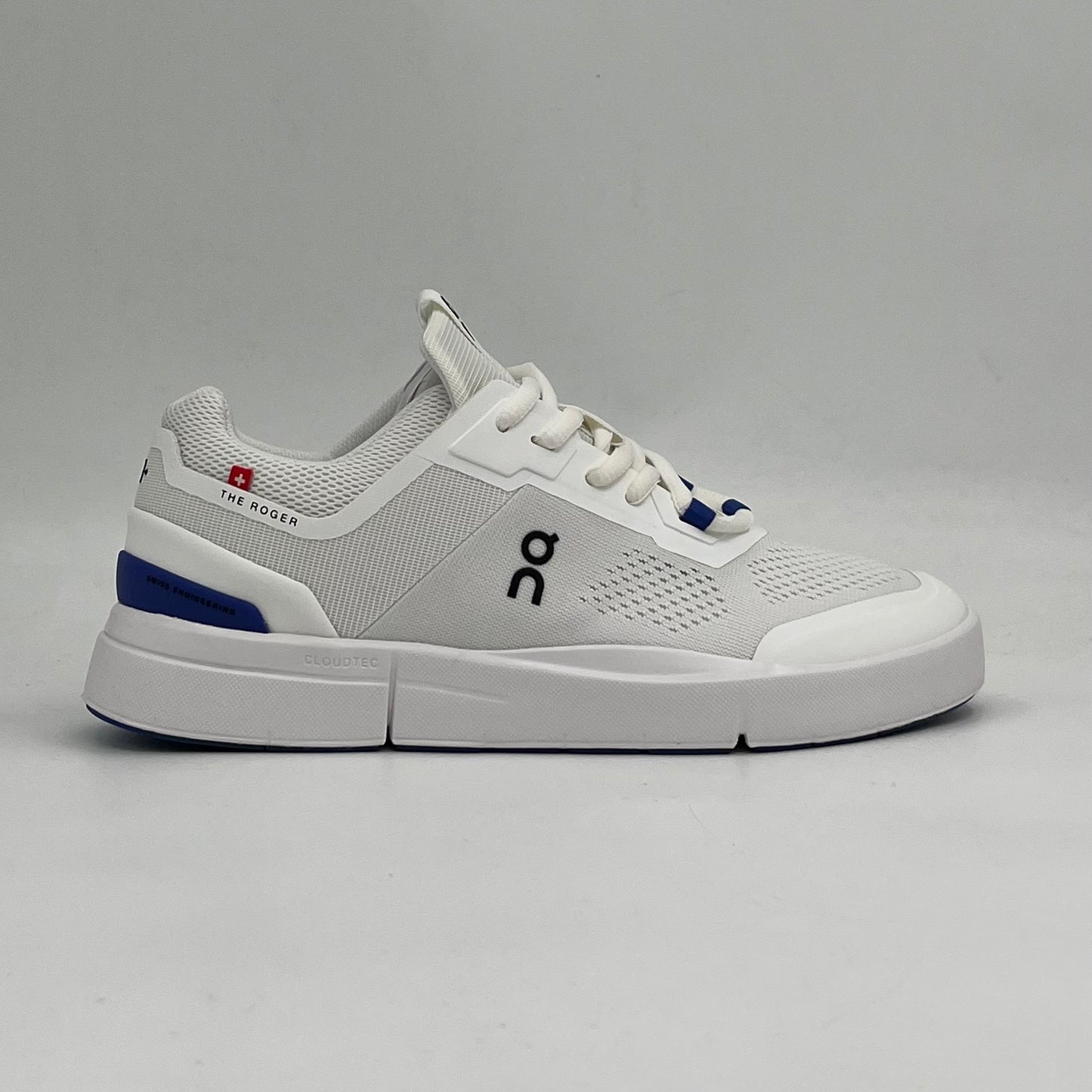On Running The Roger Spin White Indigo