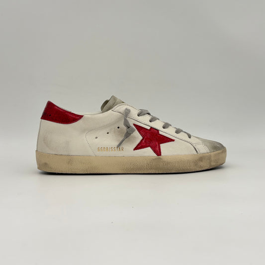 Golden Goose Súper Star White Red