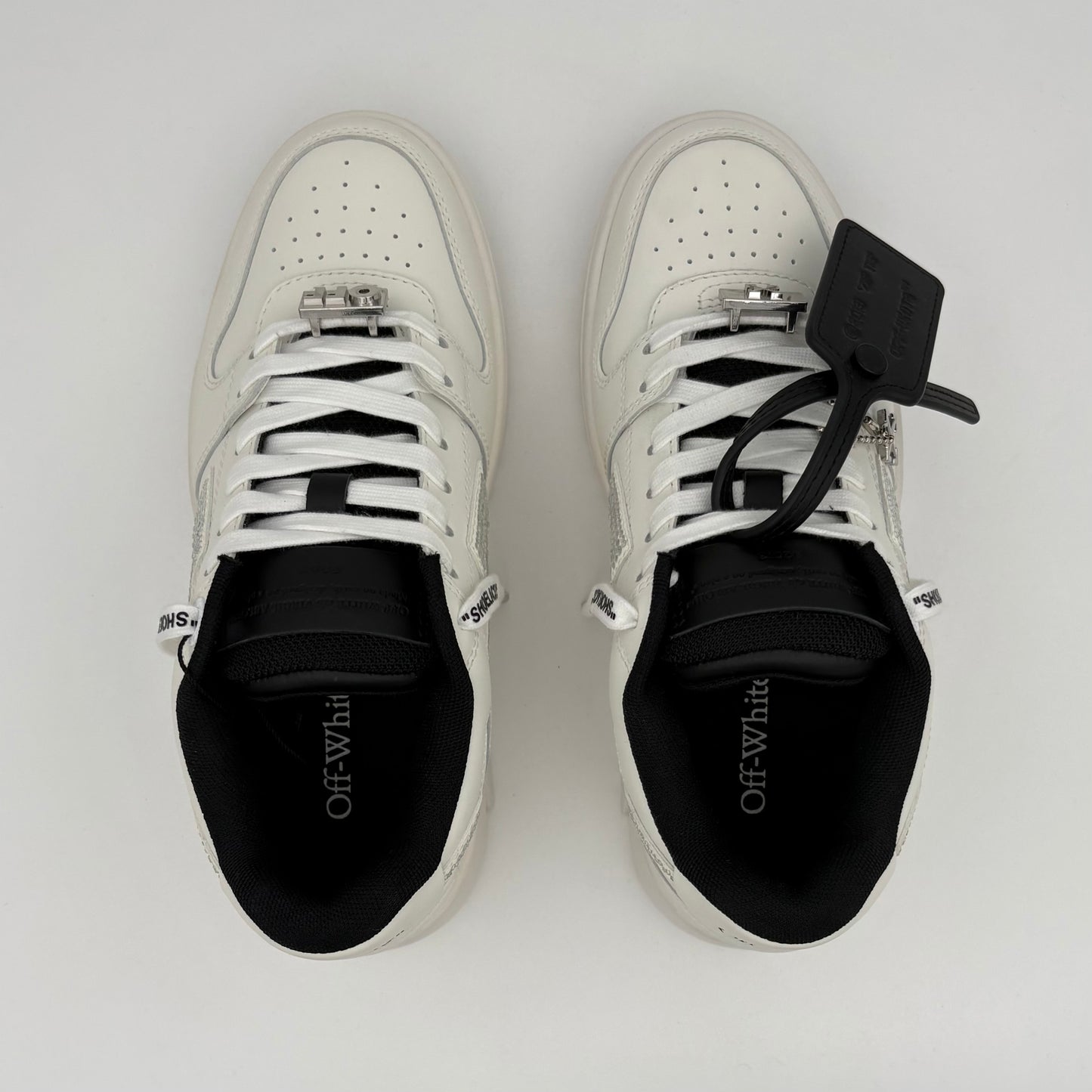 Off White Out Of Office          Crystal Embellished Leather