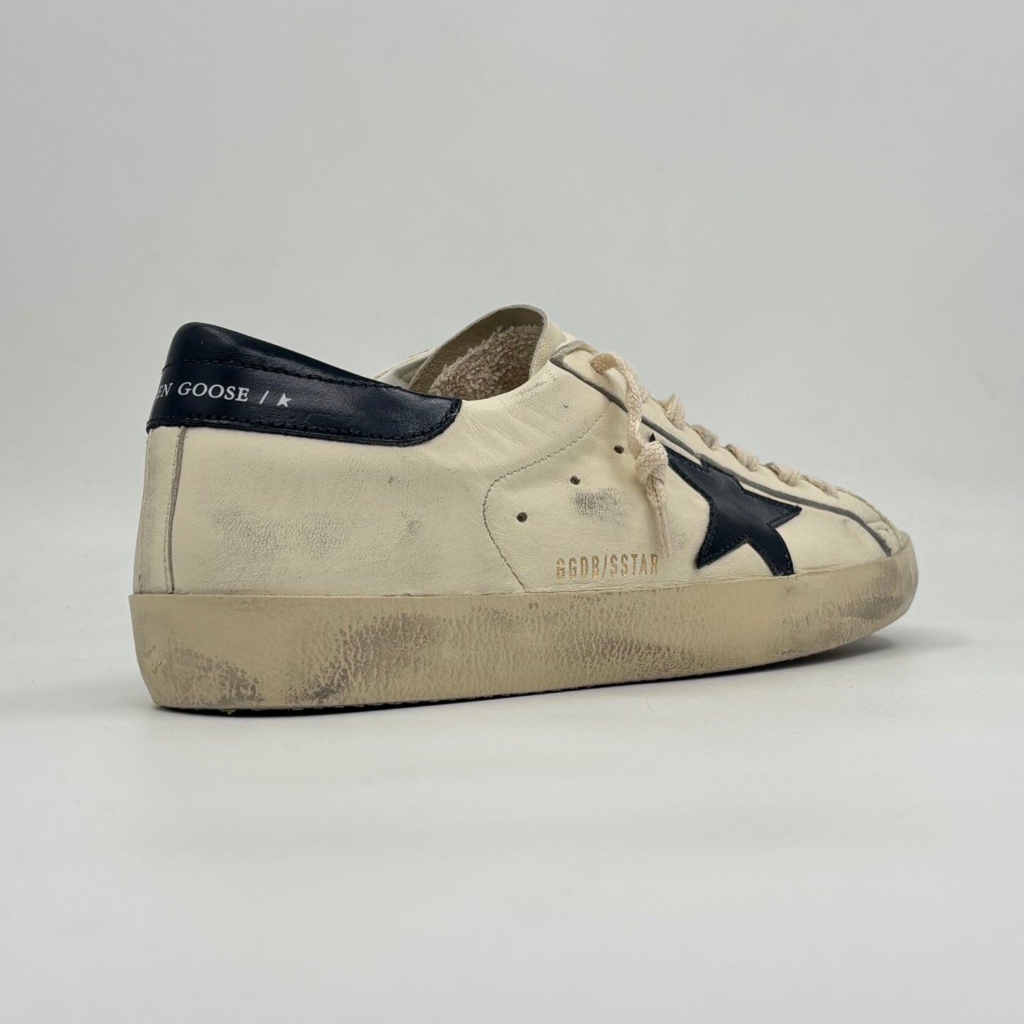 Golden Goose Super Star Beige Night Blue