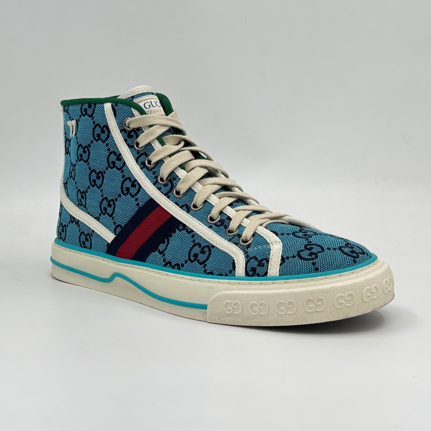 Gucci Tennis 1977 High Top (Pre-owned 9.5/10)