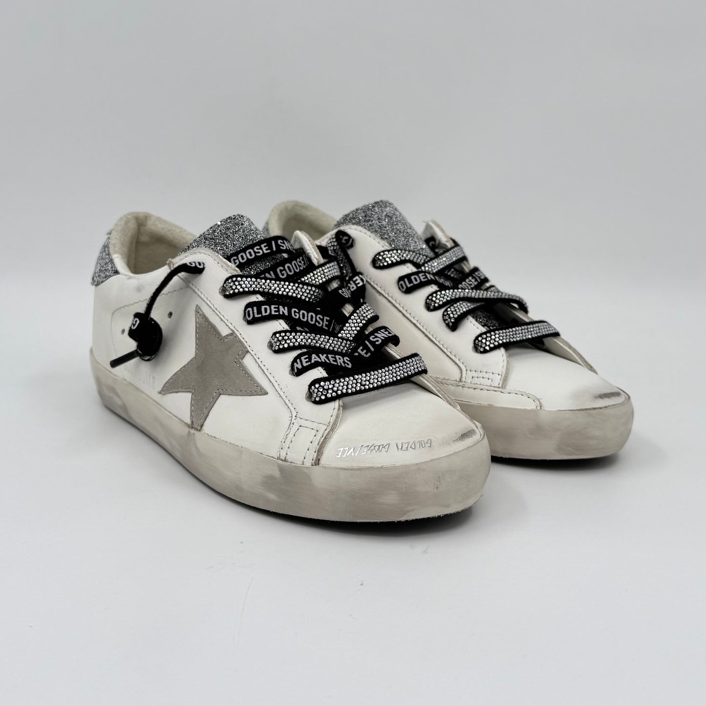 Golden Goose Super Star            Witch List White Light Grey Bla