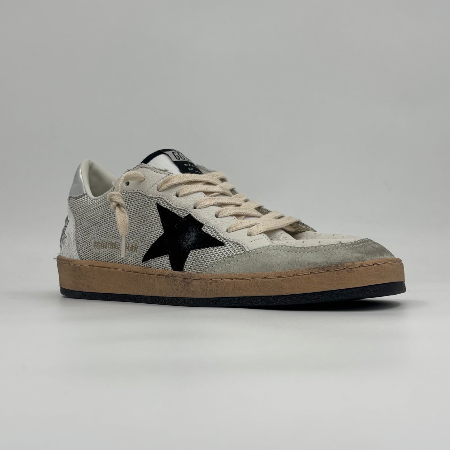 Golden Goose Ball Star Light Silver Black