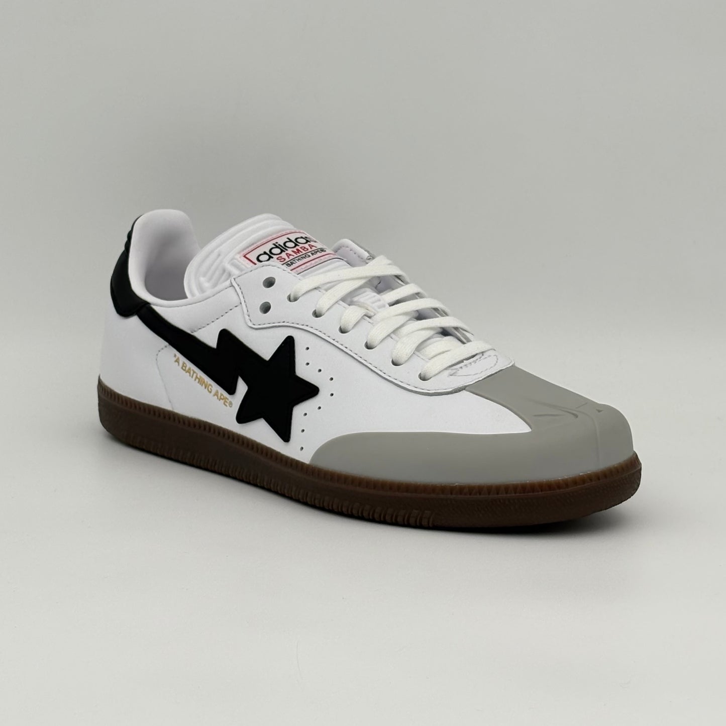 Adidas Samba Bape                  White Black