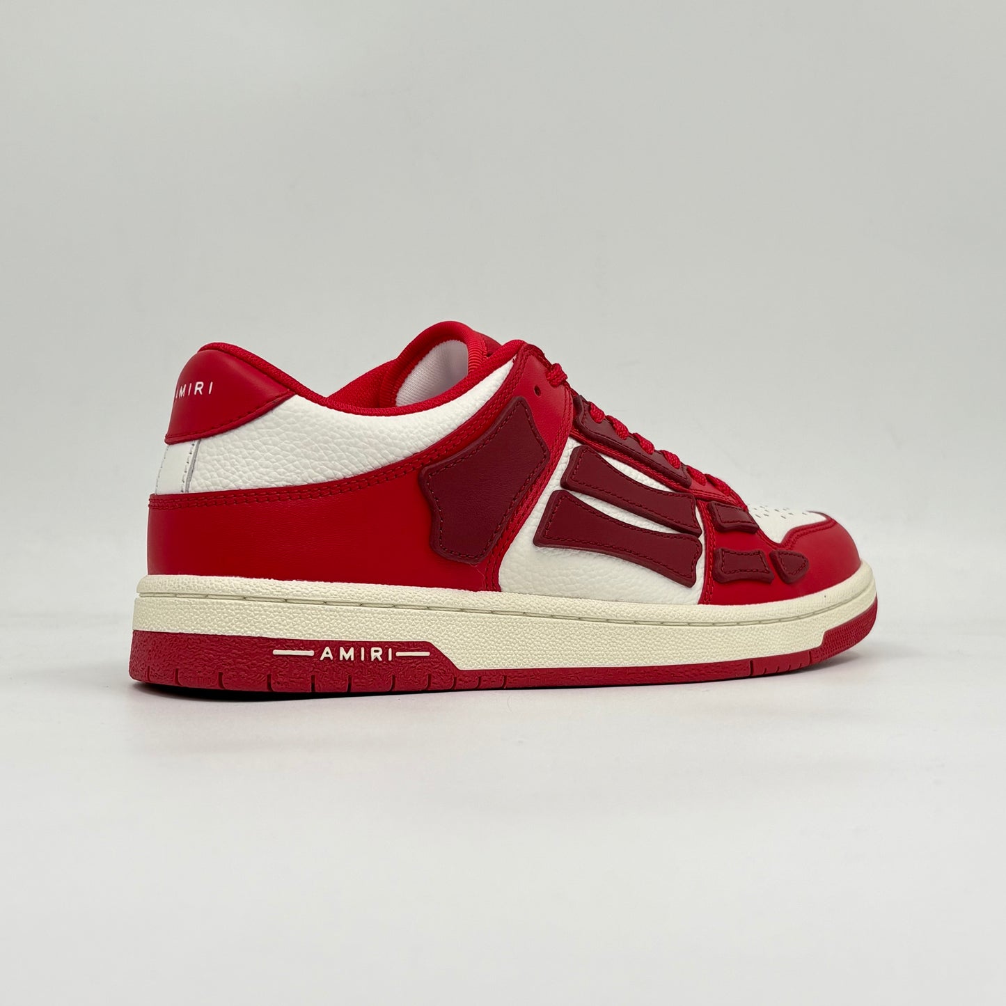 Amiri Skel Top Low Red White