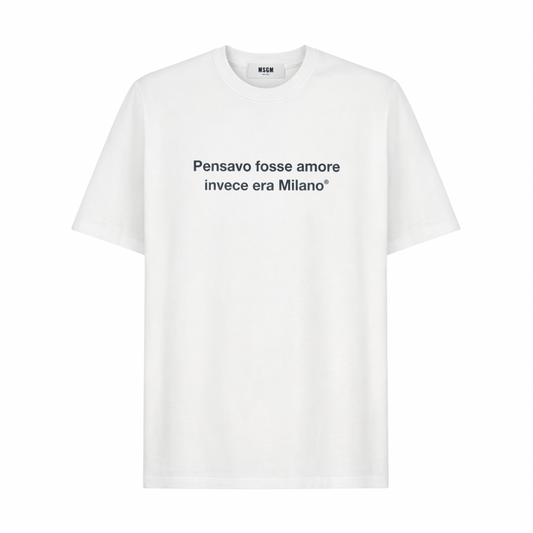 MSGM “Pensavo fosse amore” Tee