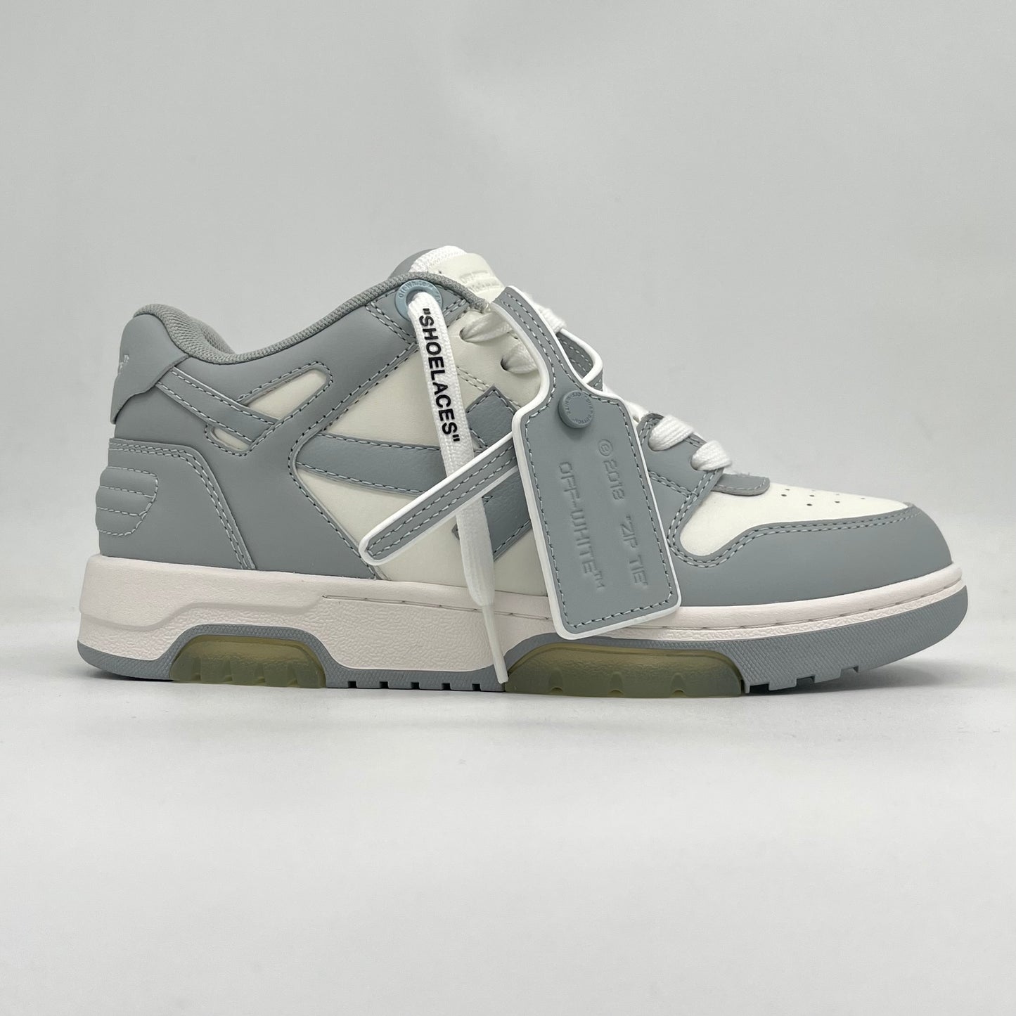 Off White “OOO” White Grey