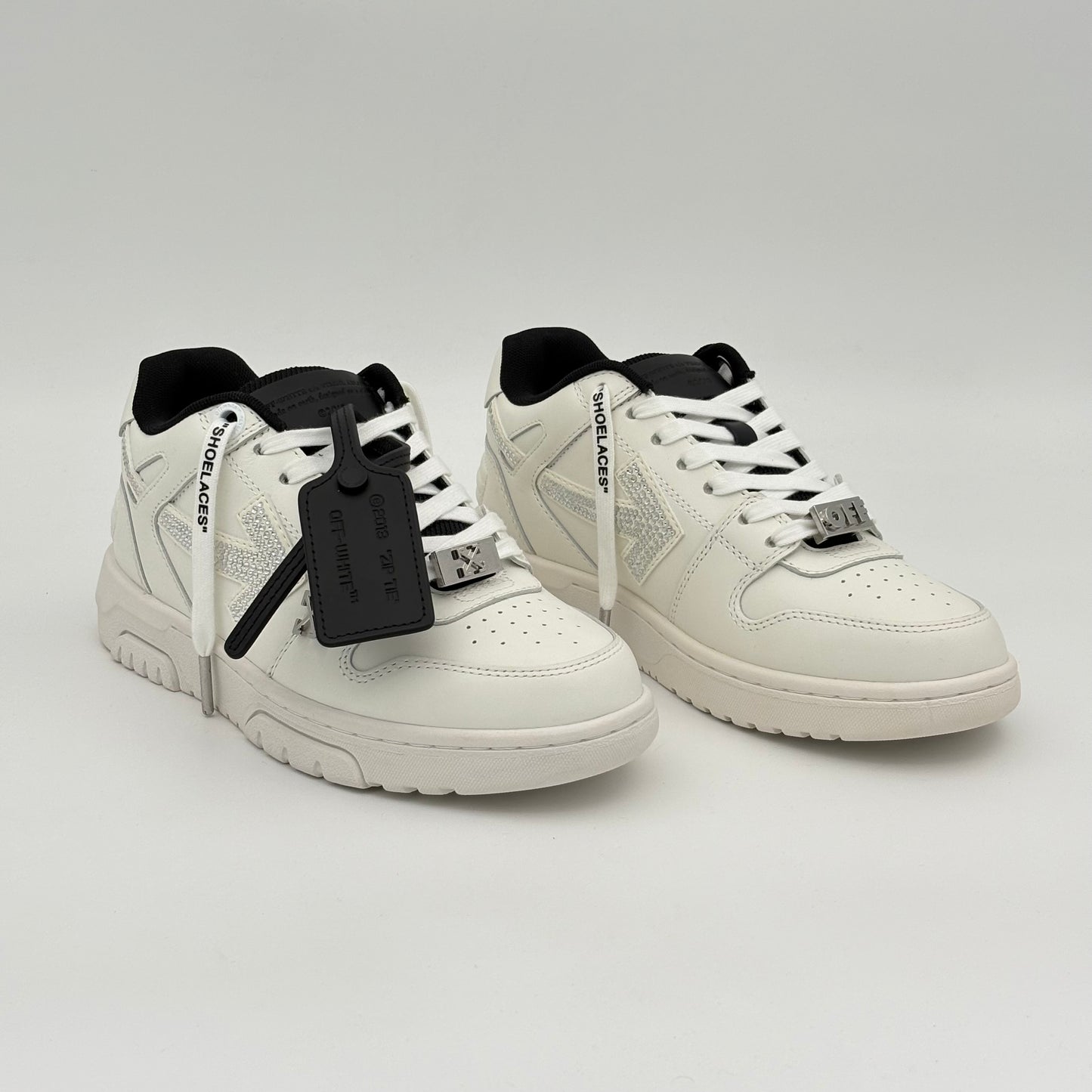 Off White Out Of Office          Crystal Embellished Leather