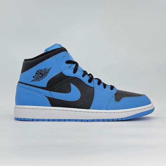 Air Jordan 1 Mid University Blue Black
