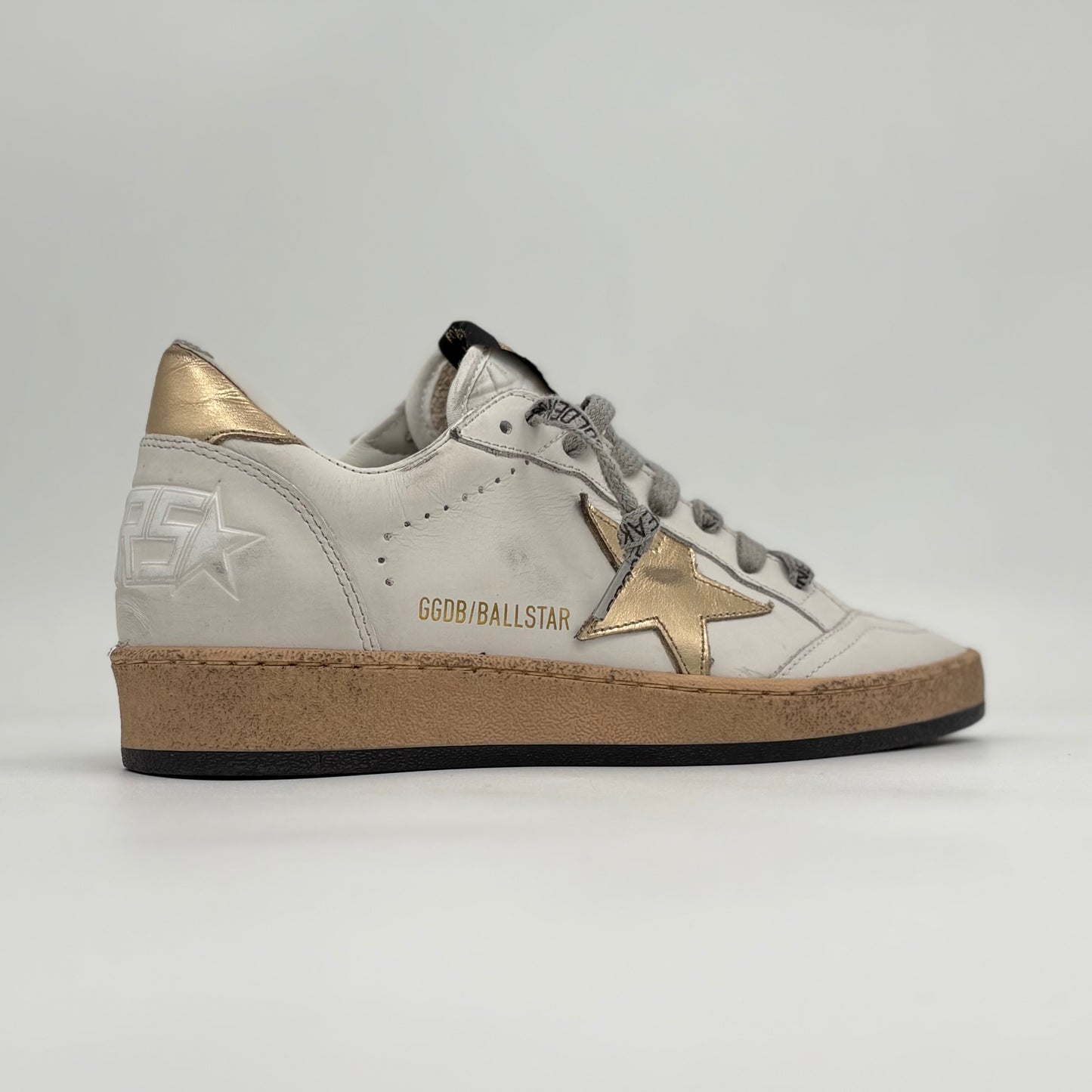 Golden Goose Ball Star White Platinum