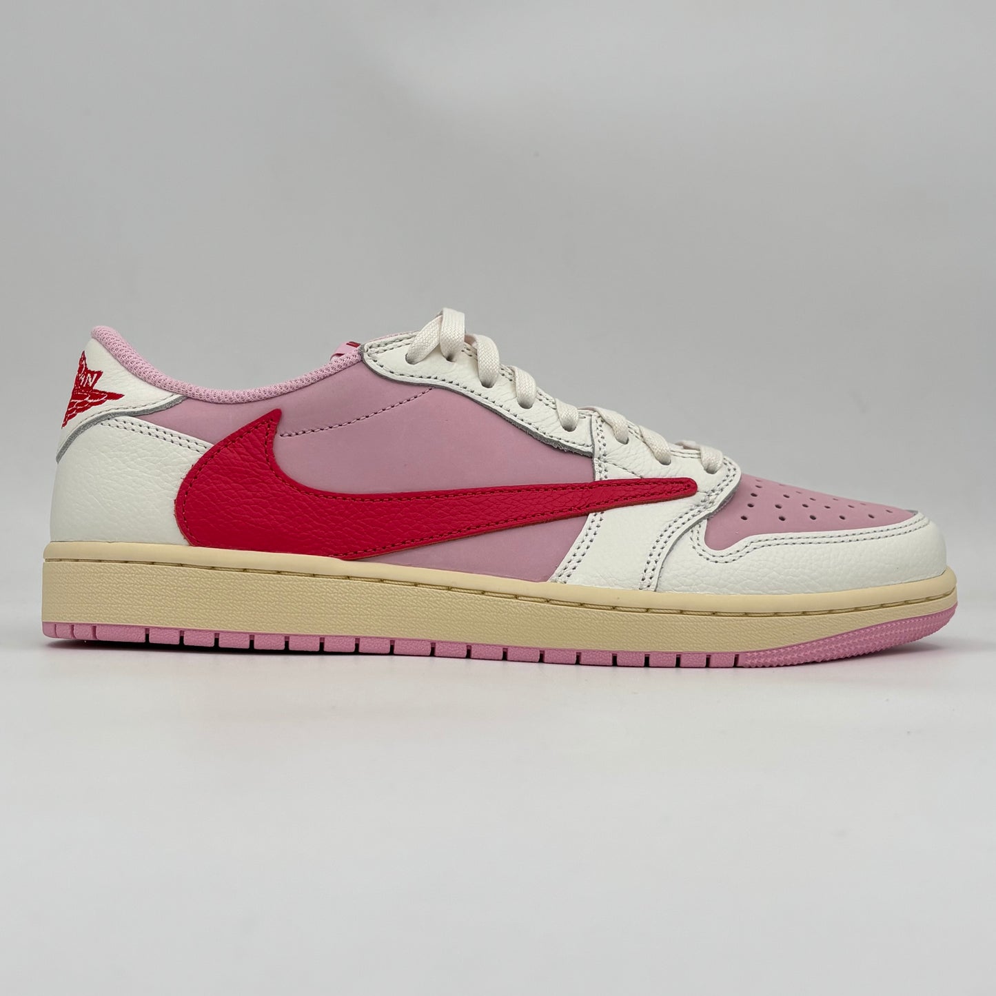 Jordan 1 Retro Low Travis Scott Sail Tropical Pink