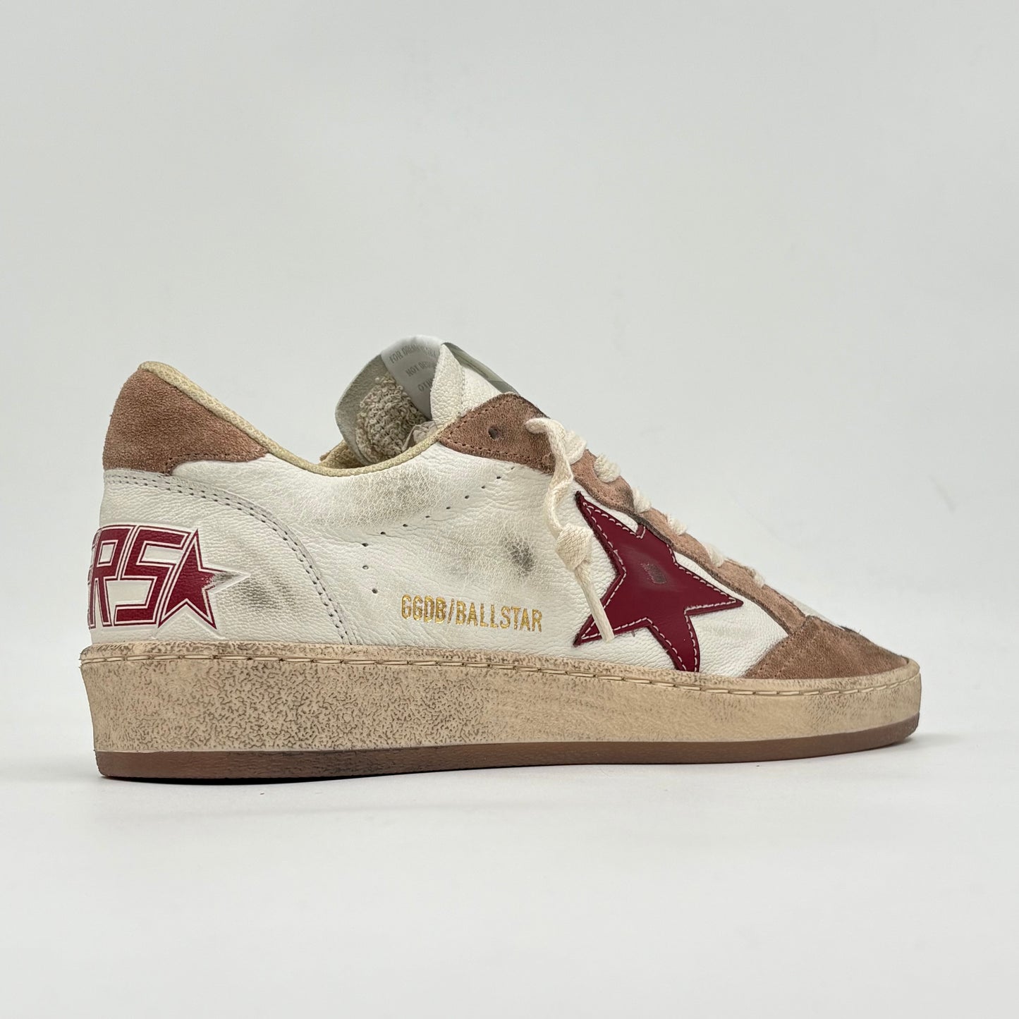 Golden Goose Ball Star White Red