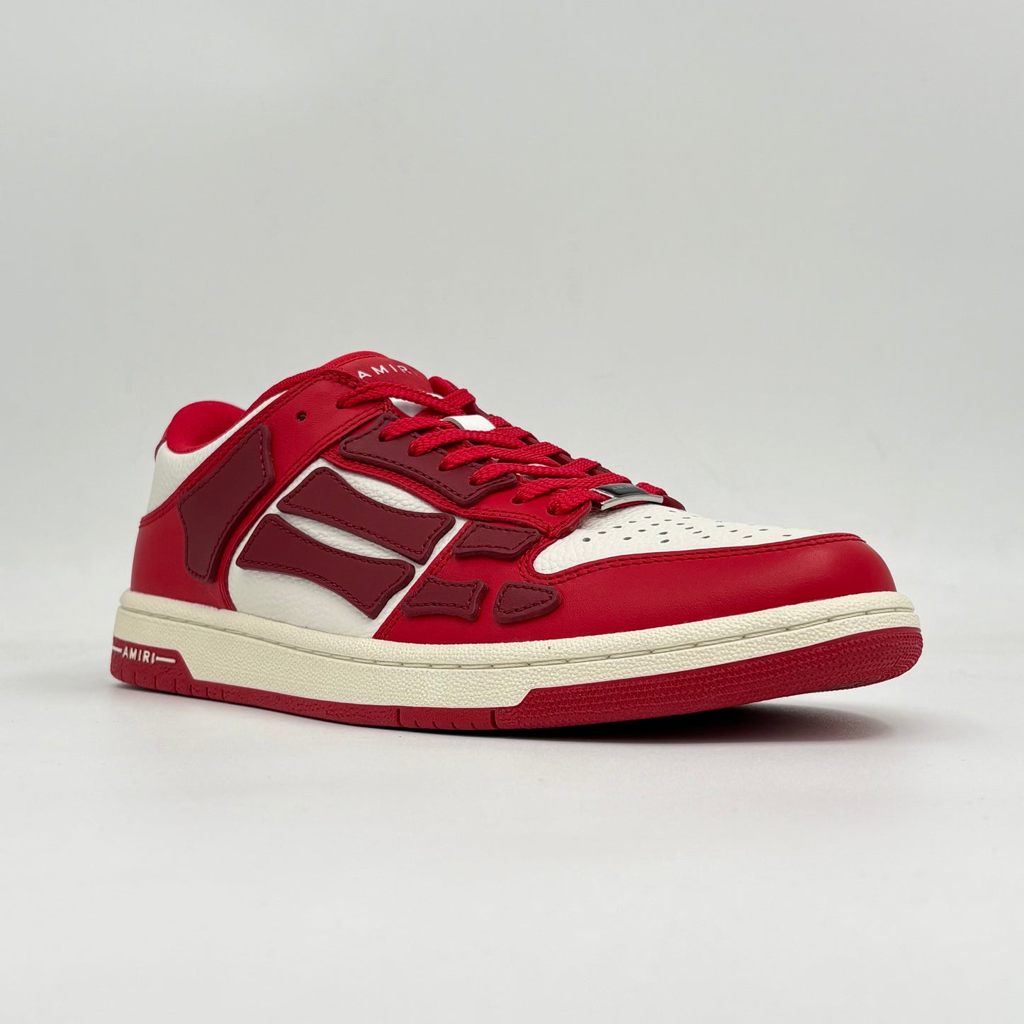 Amiri Skel Top Low Red White