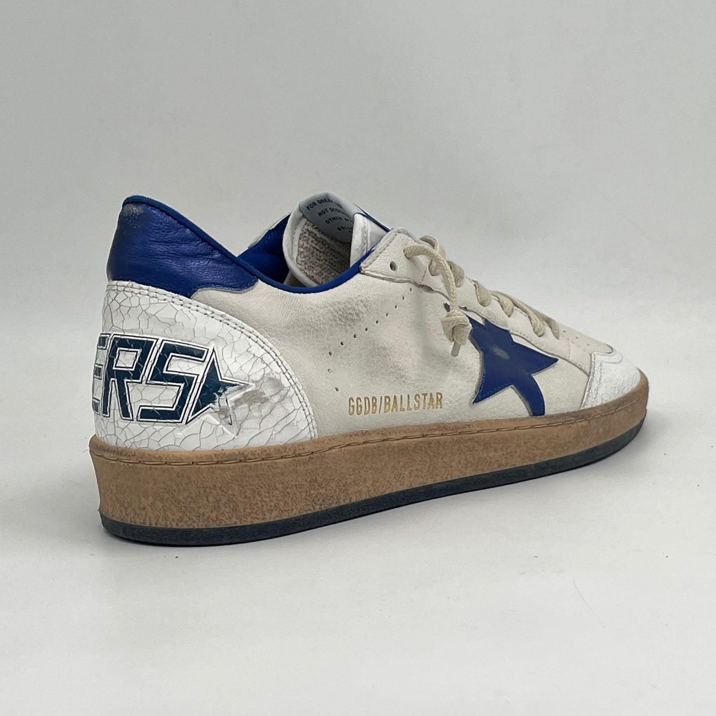 Golden Goose Ball-Star White Bluette