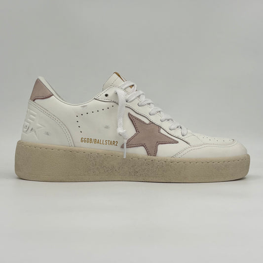 Golden Goose Ballstar 2 White Pink