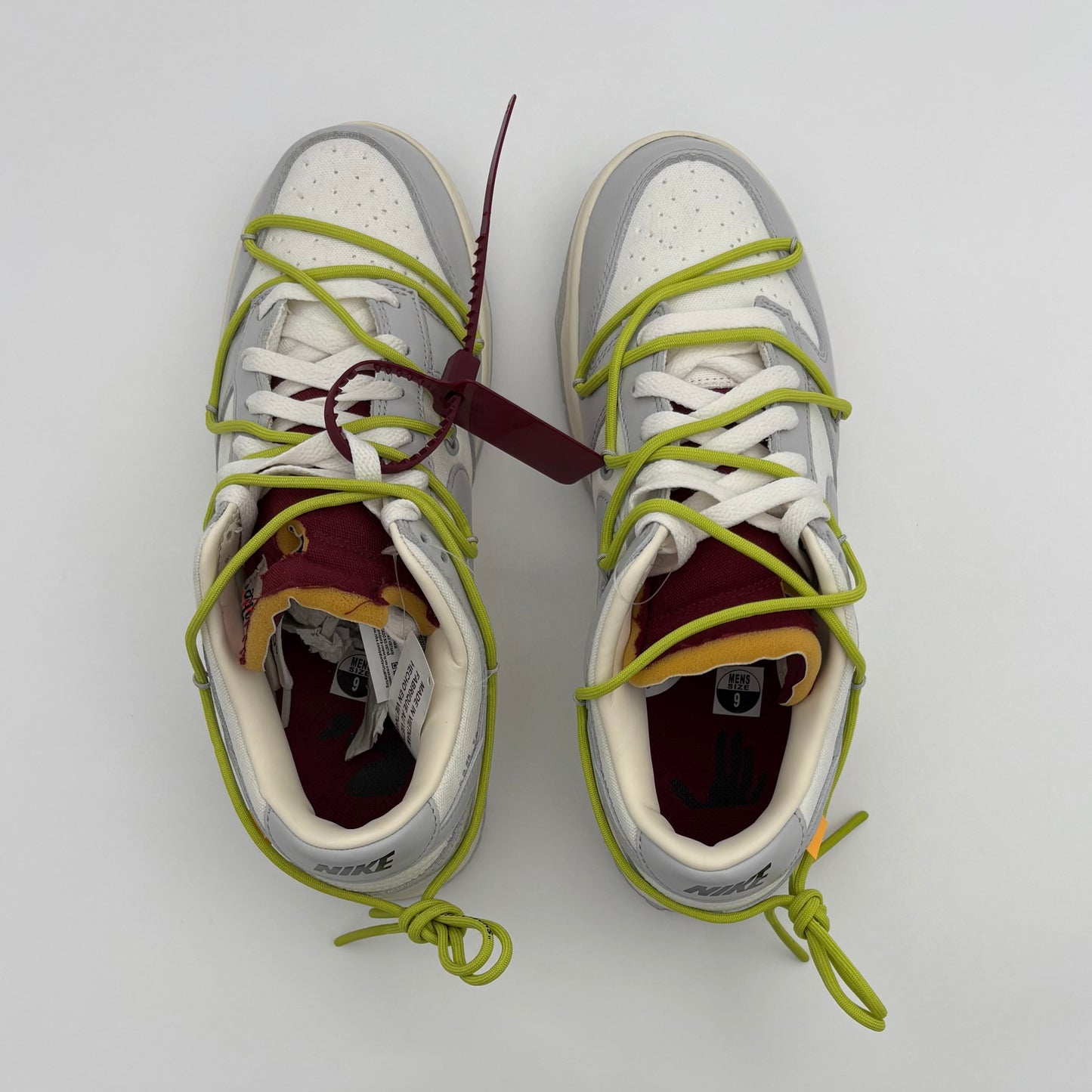 Nike Dunk Low OFF-WHITE Lote 8