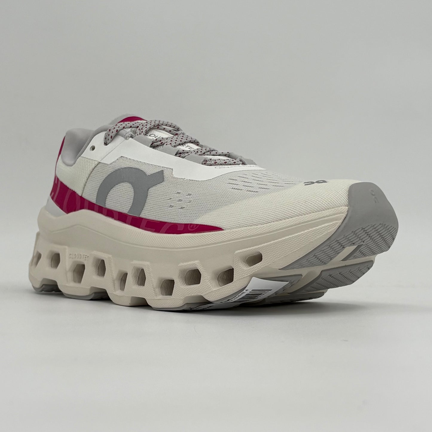 On Running Cloudmonster Ivory Grenadine