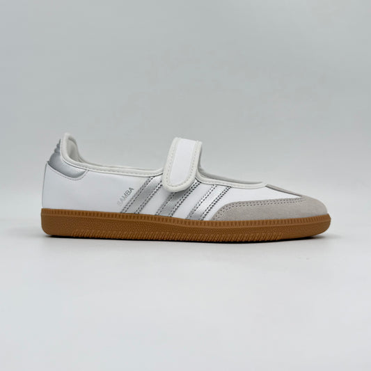 Adidas Samba Jane
White Silver Metallic (Women's)