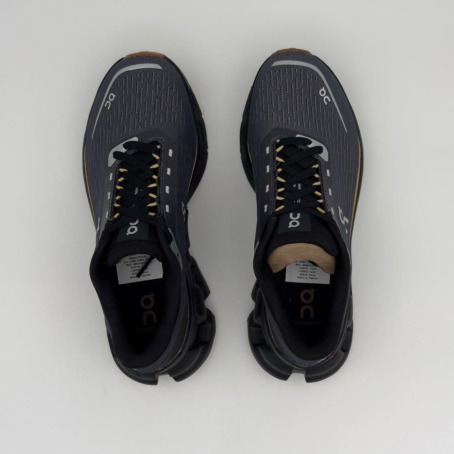 On Running Cloudspark Iron Black